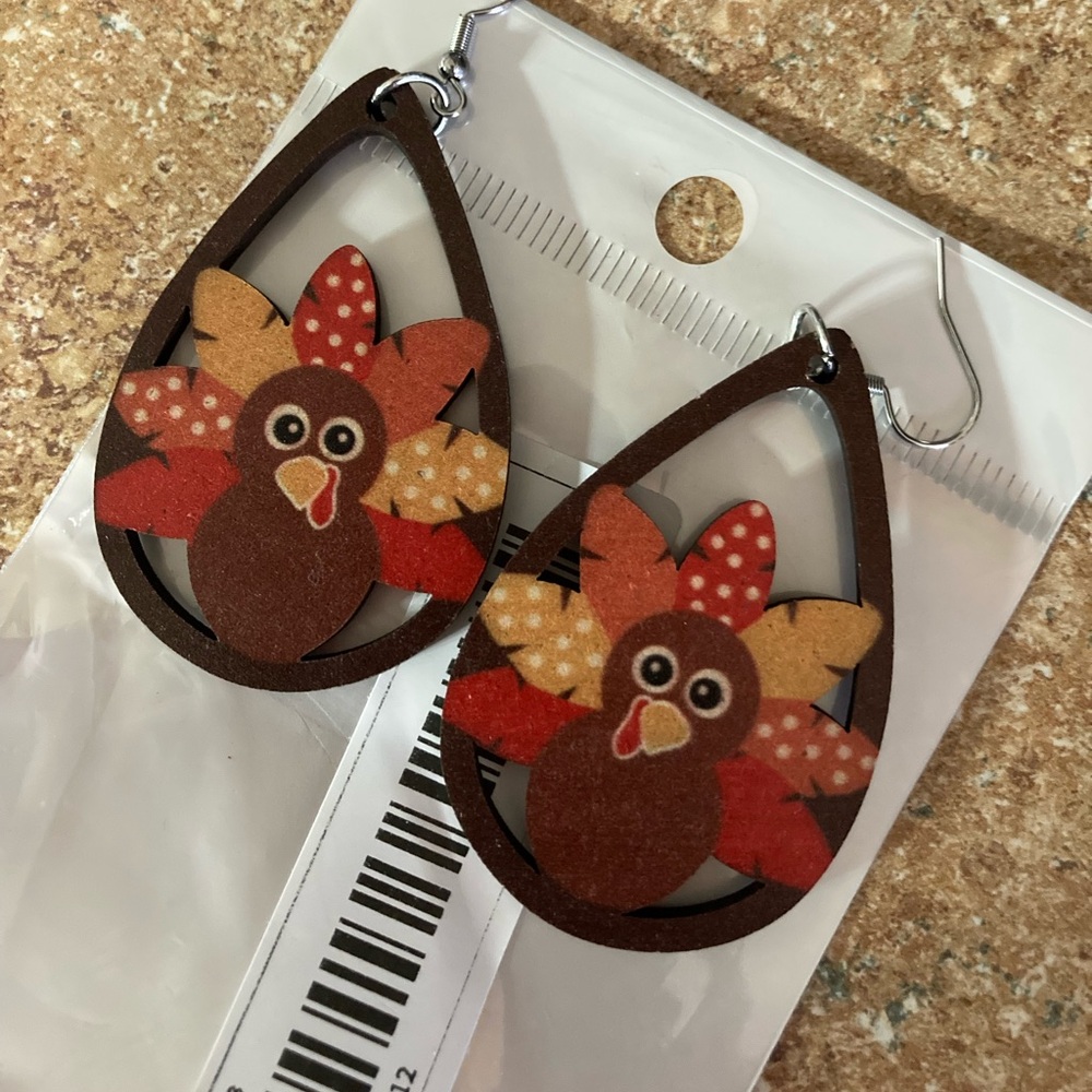 Turkey earrings - holiday
